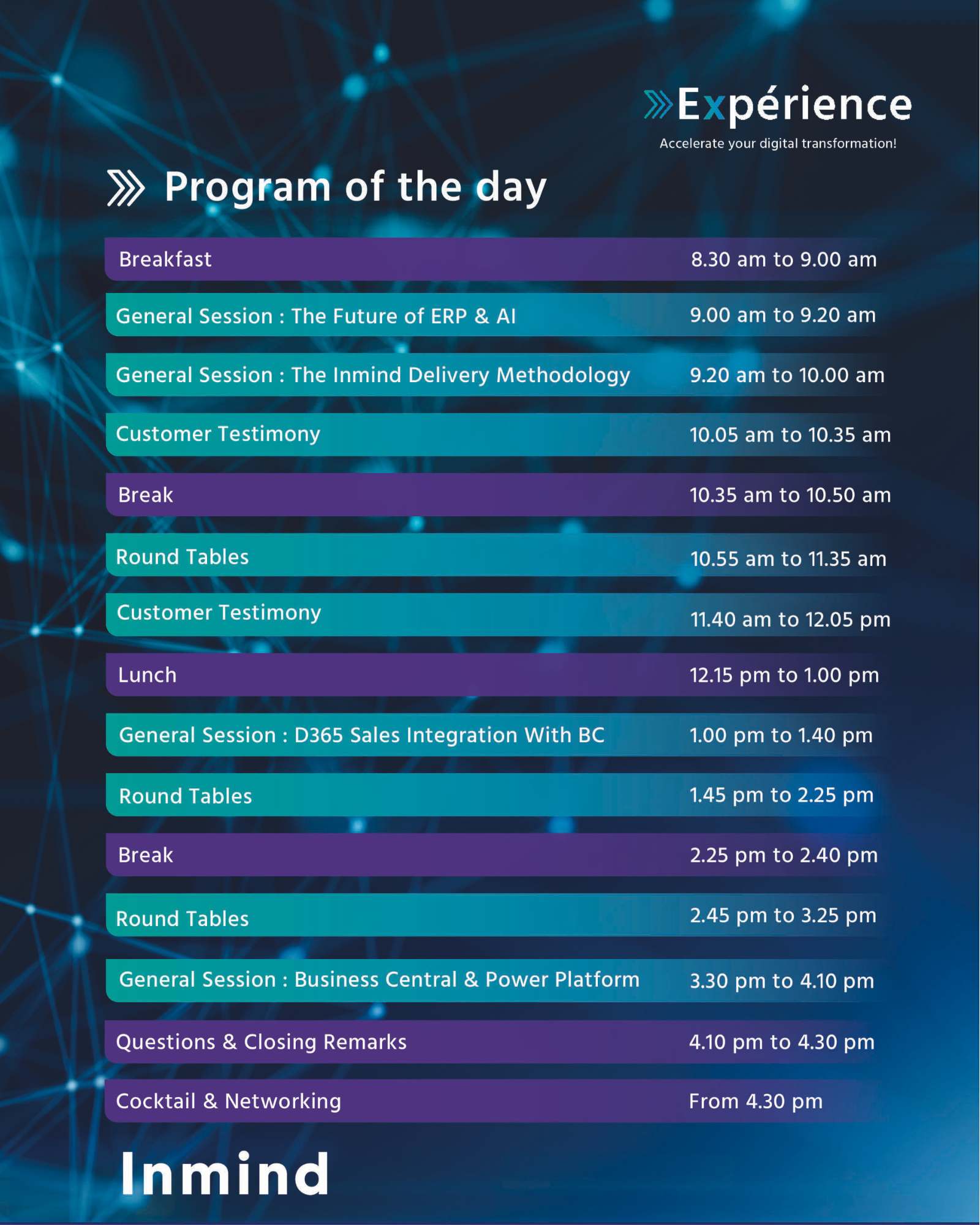 Experience 2024 Inmind Technologies